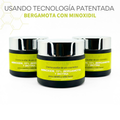 Crema Minoxidil 15% + Bergamota + Biotina para Cabello Y Barba kit 3