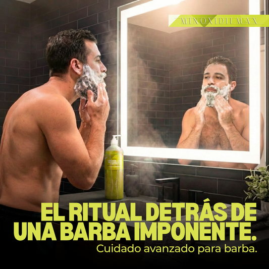 Shampoo Minoxidil 15% + Bergamota + Biotina para Cabello Y Barba